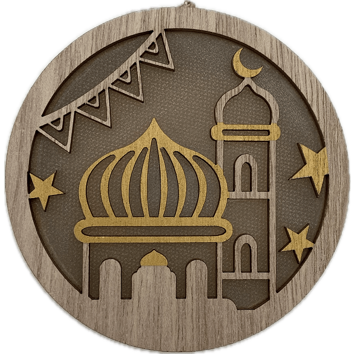 EID og Ramadan LED dekoration - flere varianter - assorteret