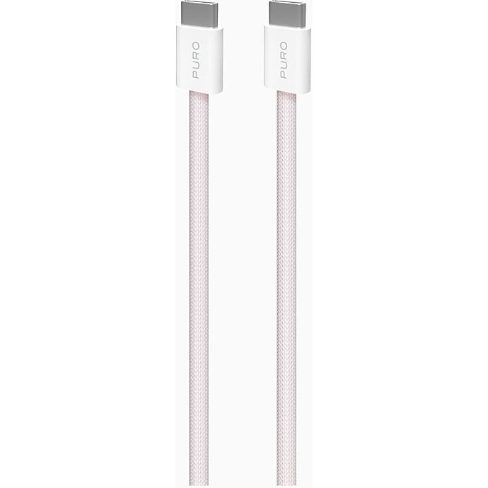 PURO USB-C til USB-C 1,5 meter - rosa