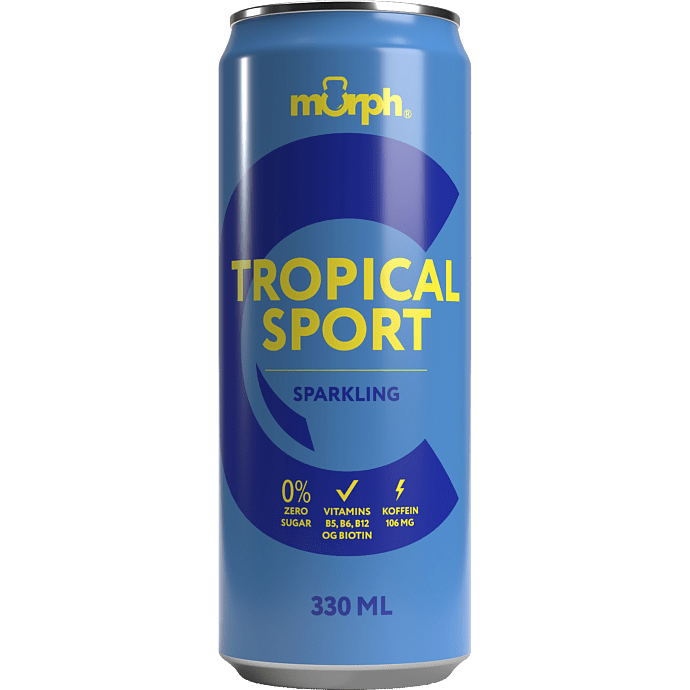 Sportsdrik  m. tropisk frugtsmag sukkerfri