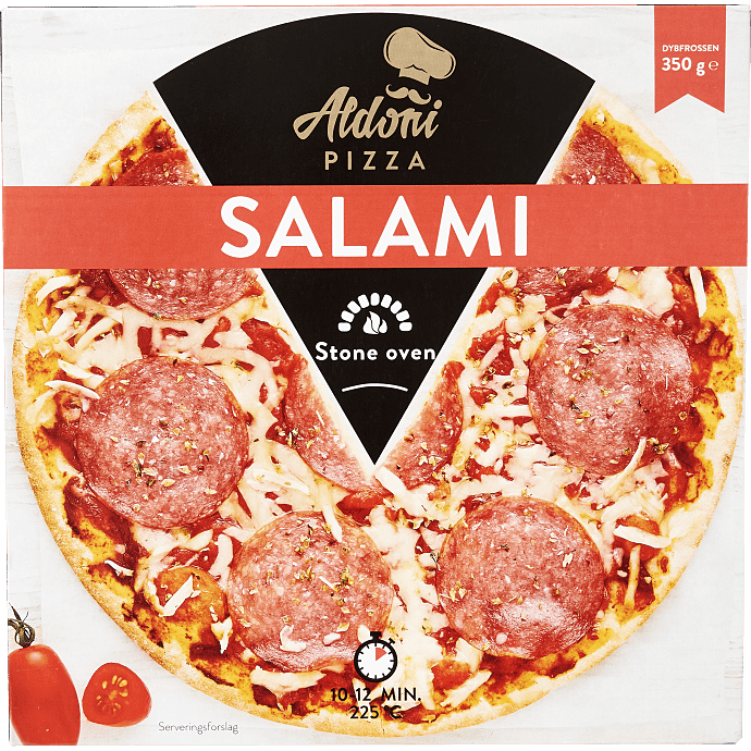 Pizza m. salami