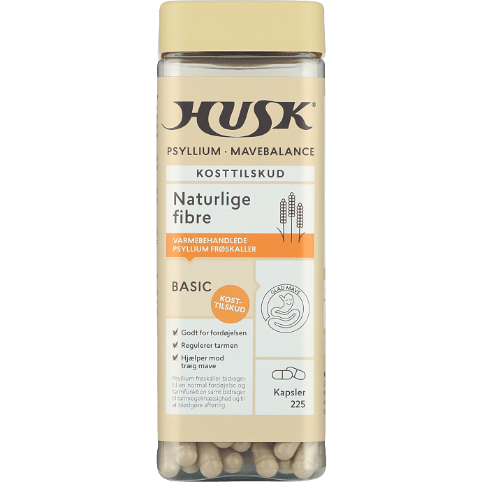 Psyllium mavebalance kapsler