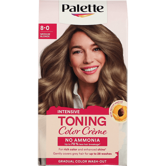 Toningsfarve 8-0 Medium Blonde