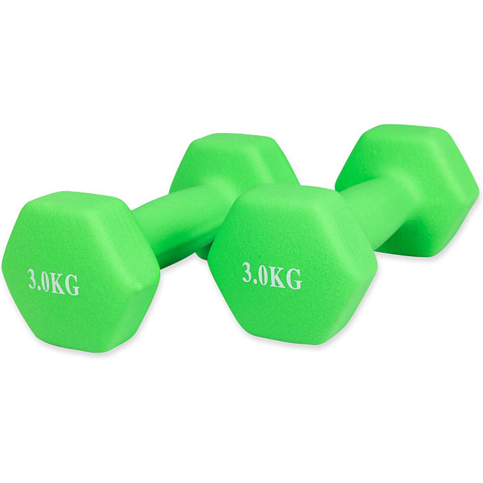 ASG neopren håndvægte 3 kg