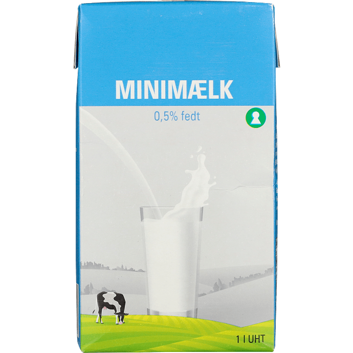 Minimælk 0,5% fedt UHT