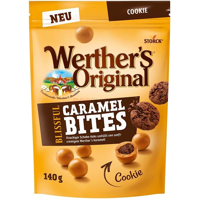 Karamelkugler m. cookiefyld
