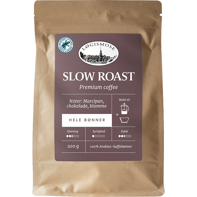 Hele kaffebønner Slow Roast