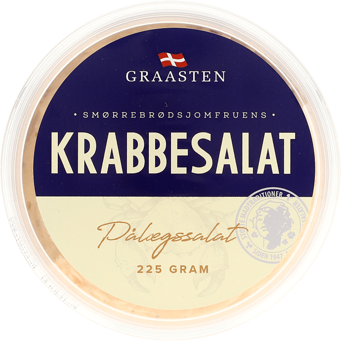 Smørrebrødsjomfruens krabbesalat m. surimi