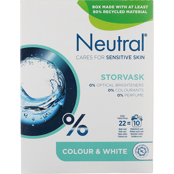 Storvask Parfumefri