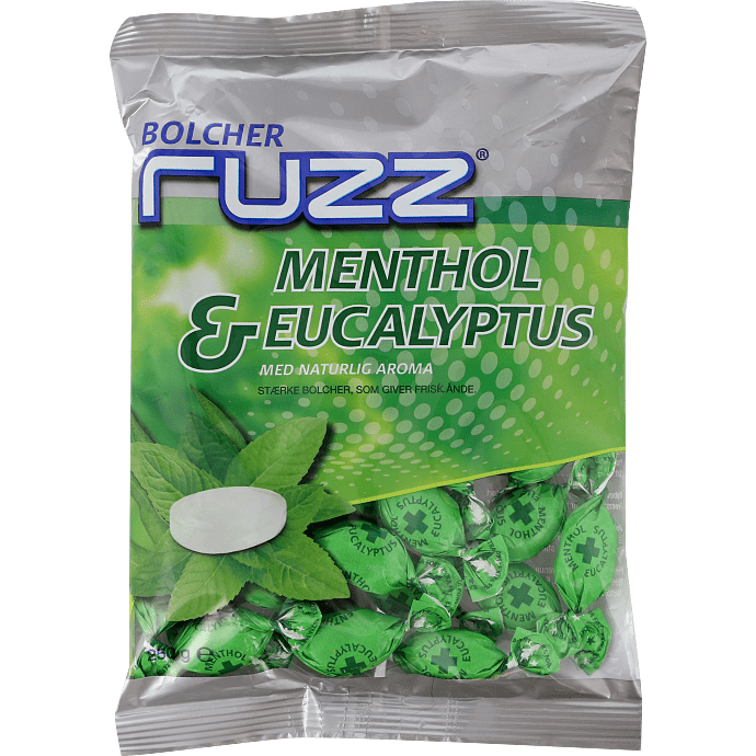 Bolcher m. menthol- og eucalyptussmag