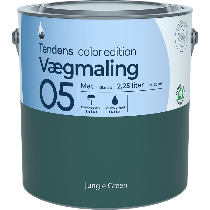 Tendens vægmaling mat 5 2,25 liter