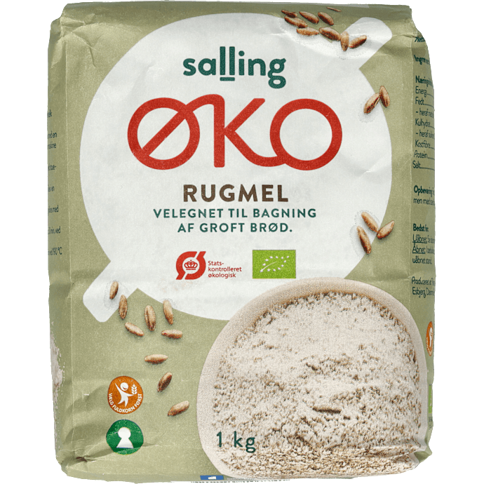 Rugmel øko