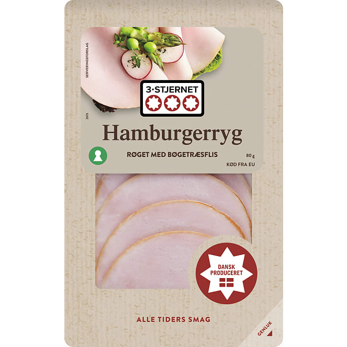Hamburgerryg i skiver