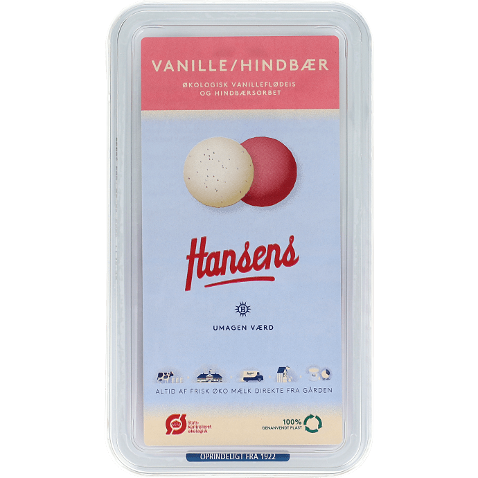 Vanilje- og hindbæris