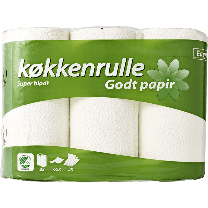 Køkkenrulle 3-lags
