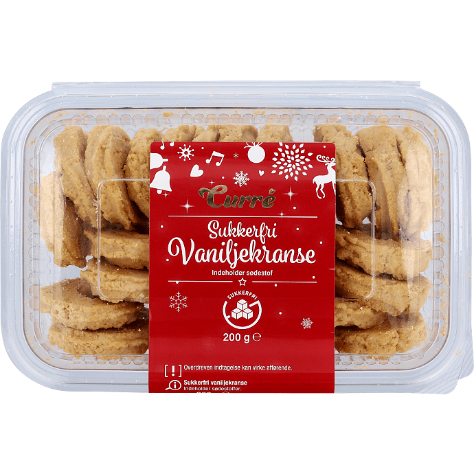 Vaniljekranse sukkerfri
