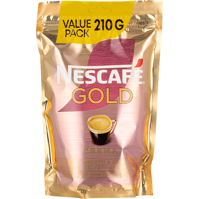 Crema instant kaffe refill