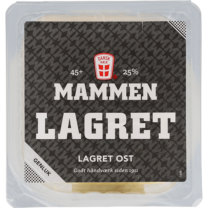 Ost i skiver lagret 45+