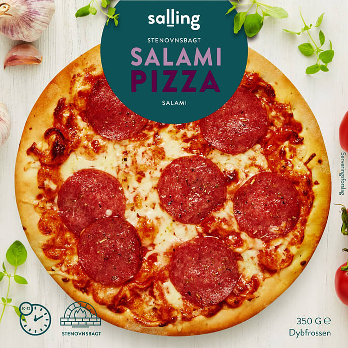Pizza m. salami