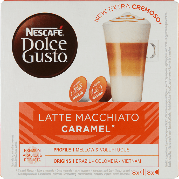Latte Macchiato Caramel kaffekapsler