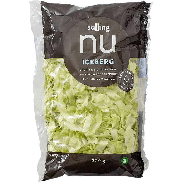 Snittet icebergsalat
