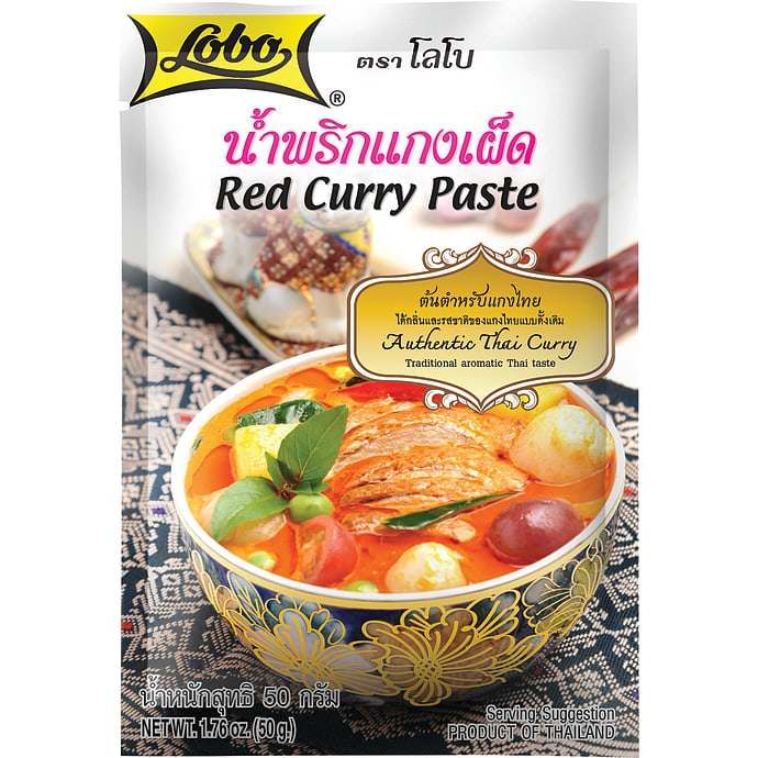 Rød karrypasta