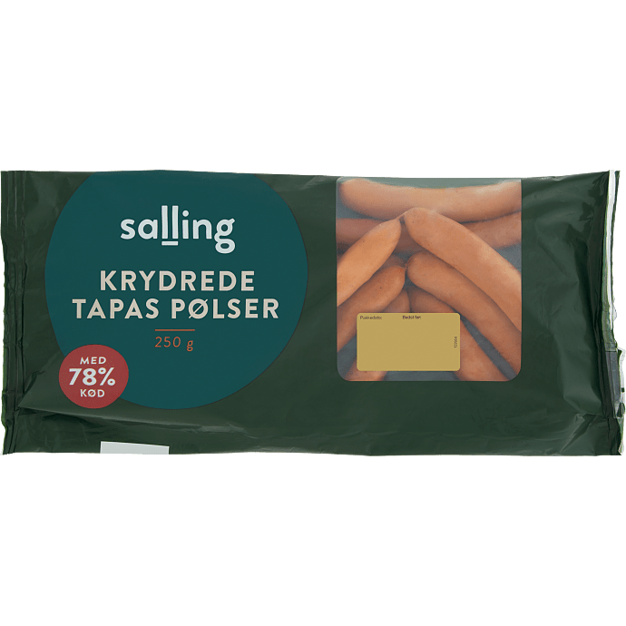 Tapaspølser
