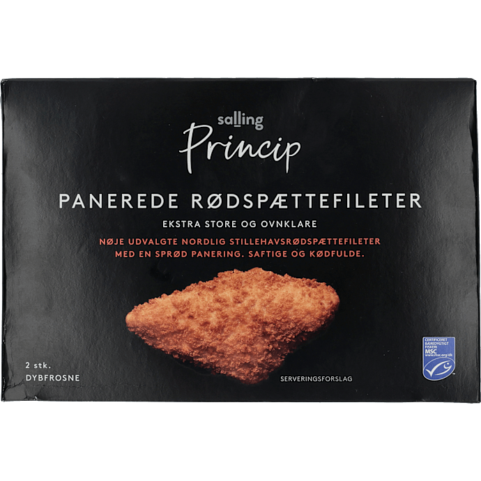Panerede rødspættefileter