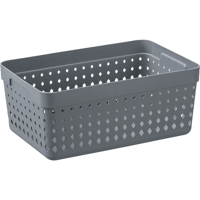 Seoul Organizer kurv m. genanvendeligt plast - grå (XL)