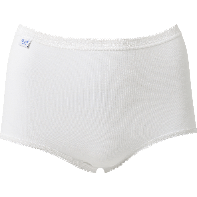 Sloggi dame 3-pak maxi str. 40 - hvid