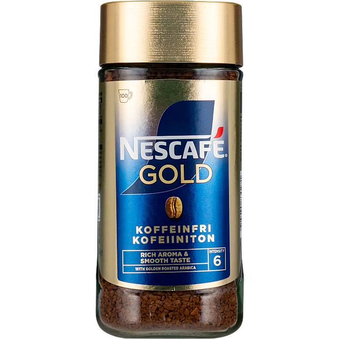 Koffeinfri instant kaffe