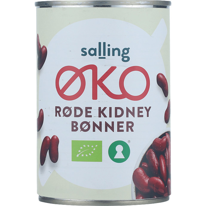 Røde kidneybønner øko