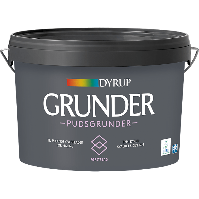 DYRUP pudsgrunder 2,25 liter - hvid