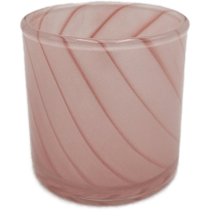 Fyrfadsstage H: 8 cm - flere varianter - assorteret