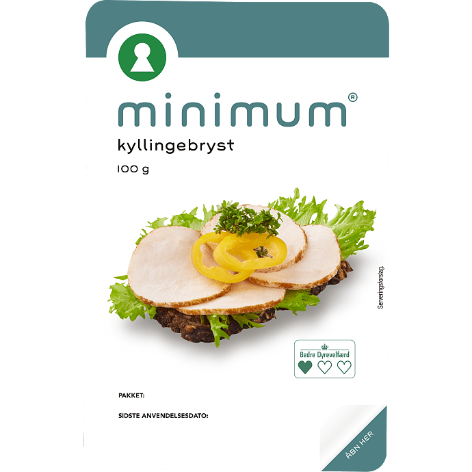 Kyllingebryst i skiver