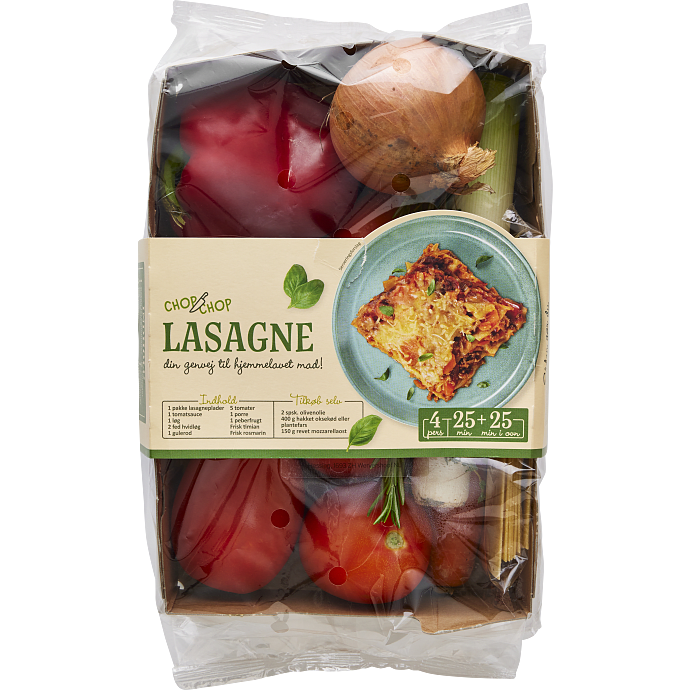Lasagne meal kit