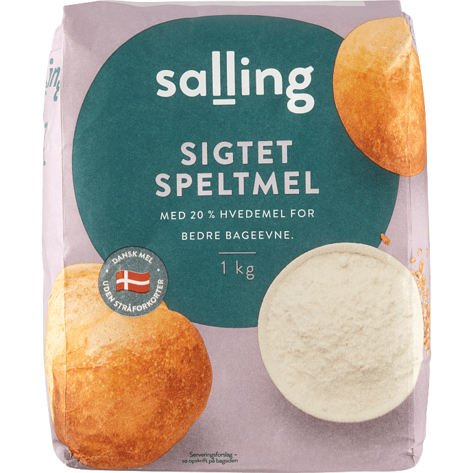 Sigtet speltmel
