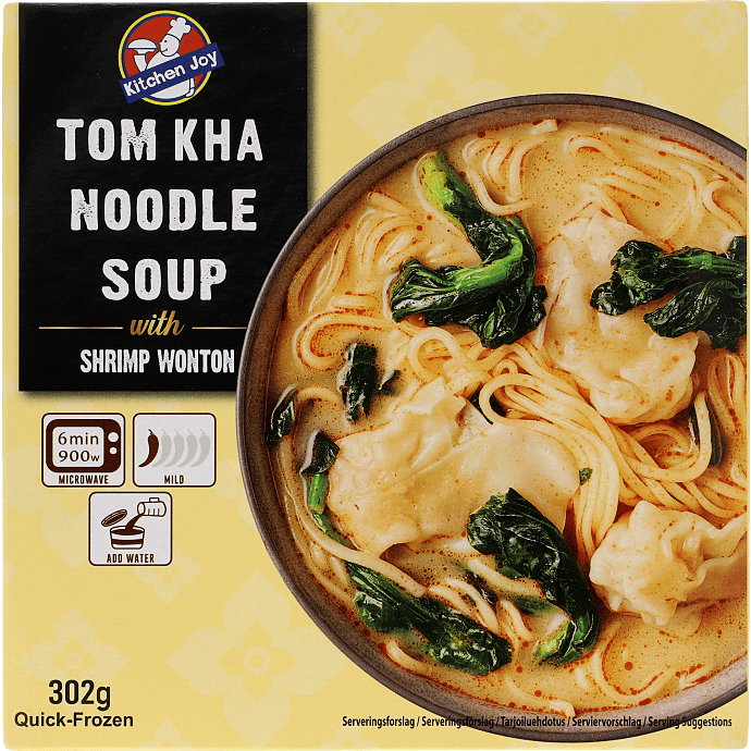 Tom Kha nuddelsuppe