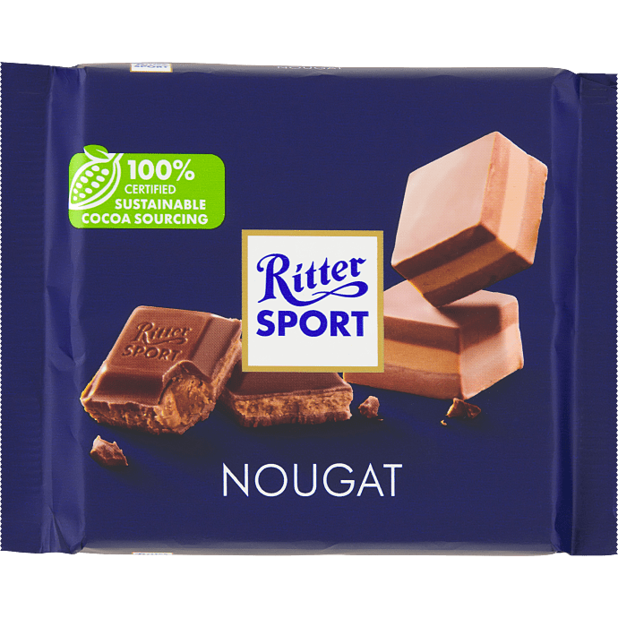 Mælkechokolade m. nougatfyld