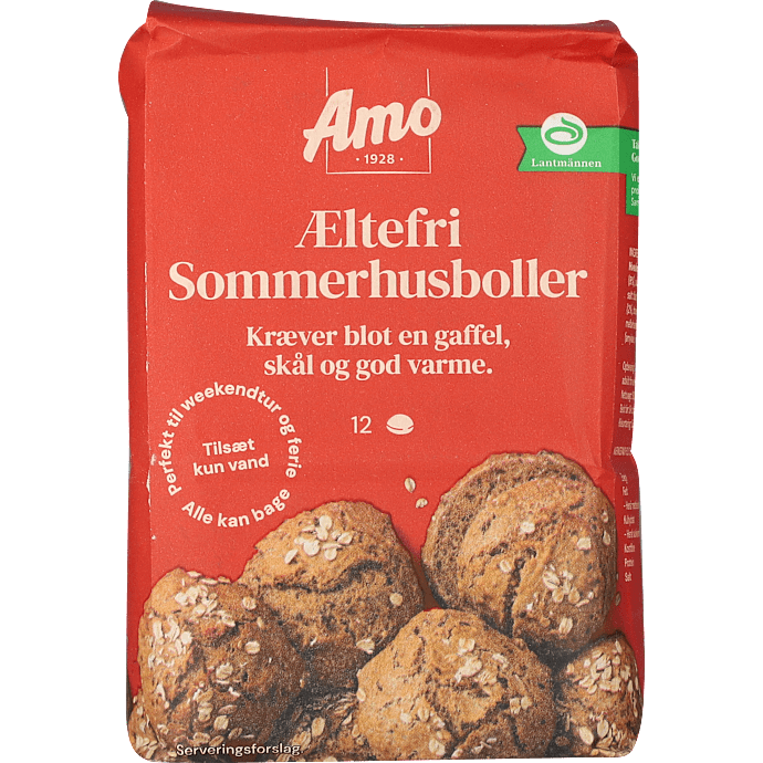 Æltefri koldhævede frokostboller
