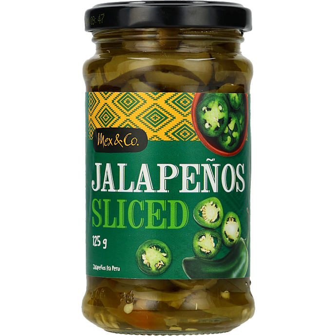 Jalapeños i skiver