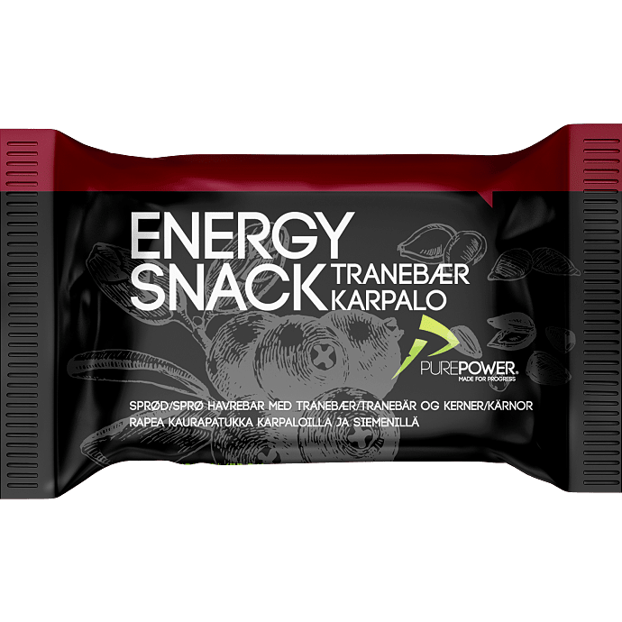 Energibar m. tranebær
