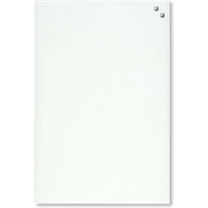 NAGA Glastavle Magnetisk 40x60 cm - Hvid