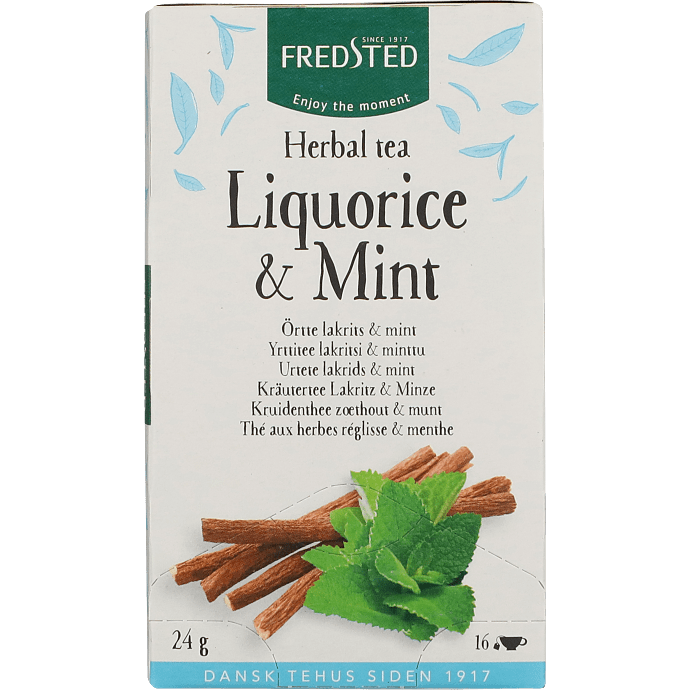 Urtete m. lakrids og mint