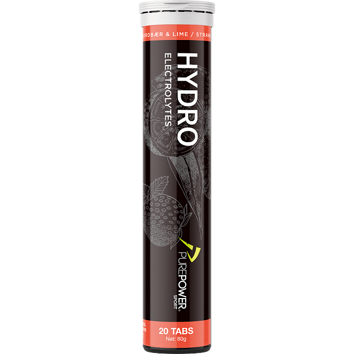 Hydrotabs m. jordbær- og limesmag