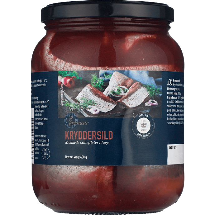 Kryddersild i fileter