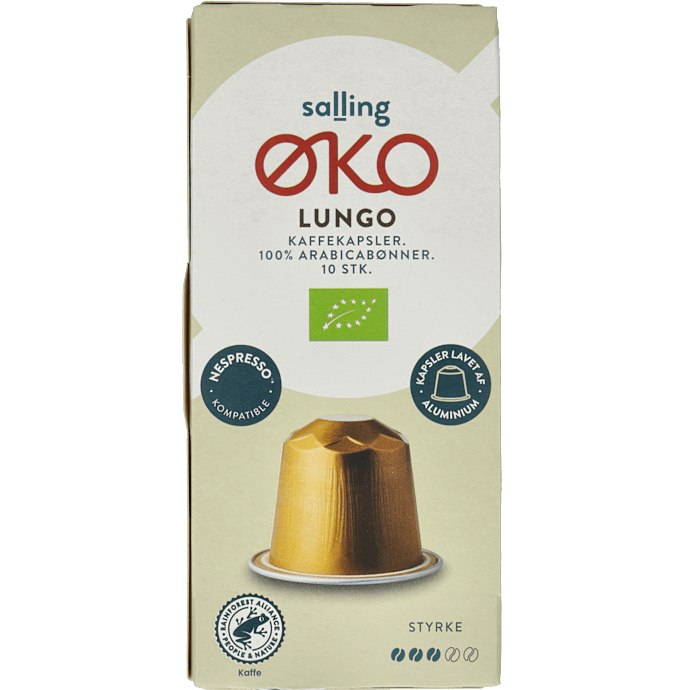 Lungo kaffekapsler øko
