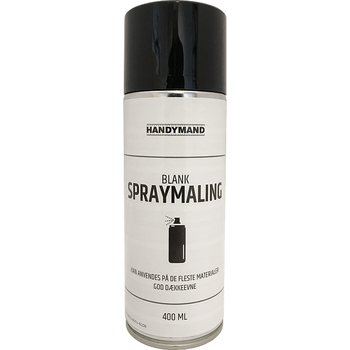 Handymand spraymaling blank 0,4 liter - sort