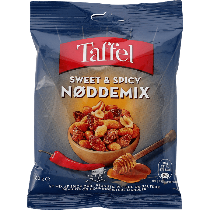 Sweet & Spicy Nøddemix