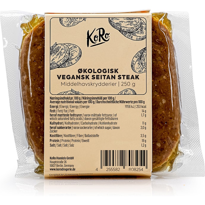 Seitan steak øko