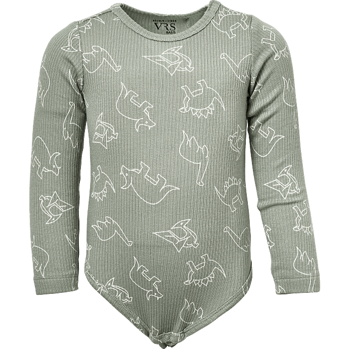 VRS baby body str. 86 - grøn